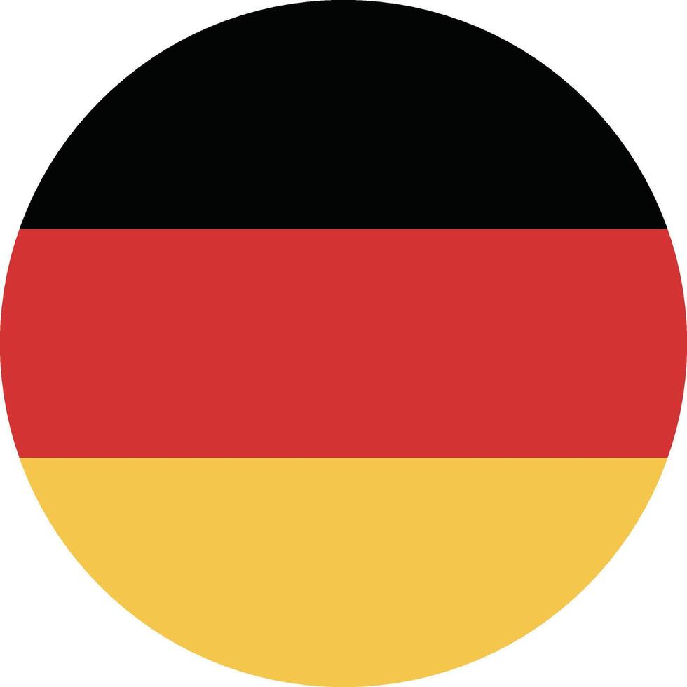 Germany flag national emblem graphic element illustration vector