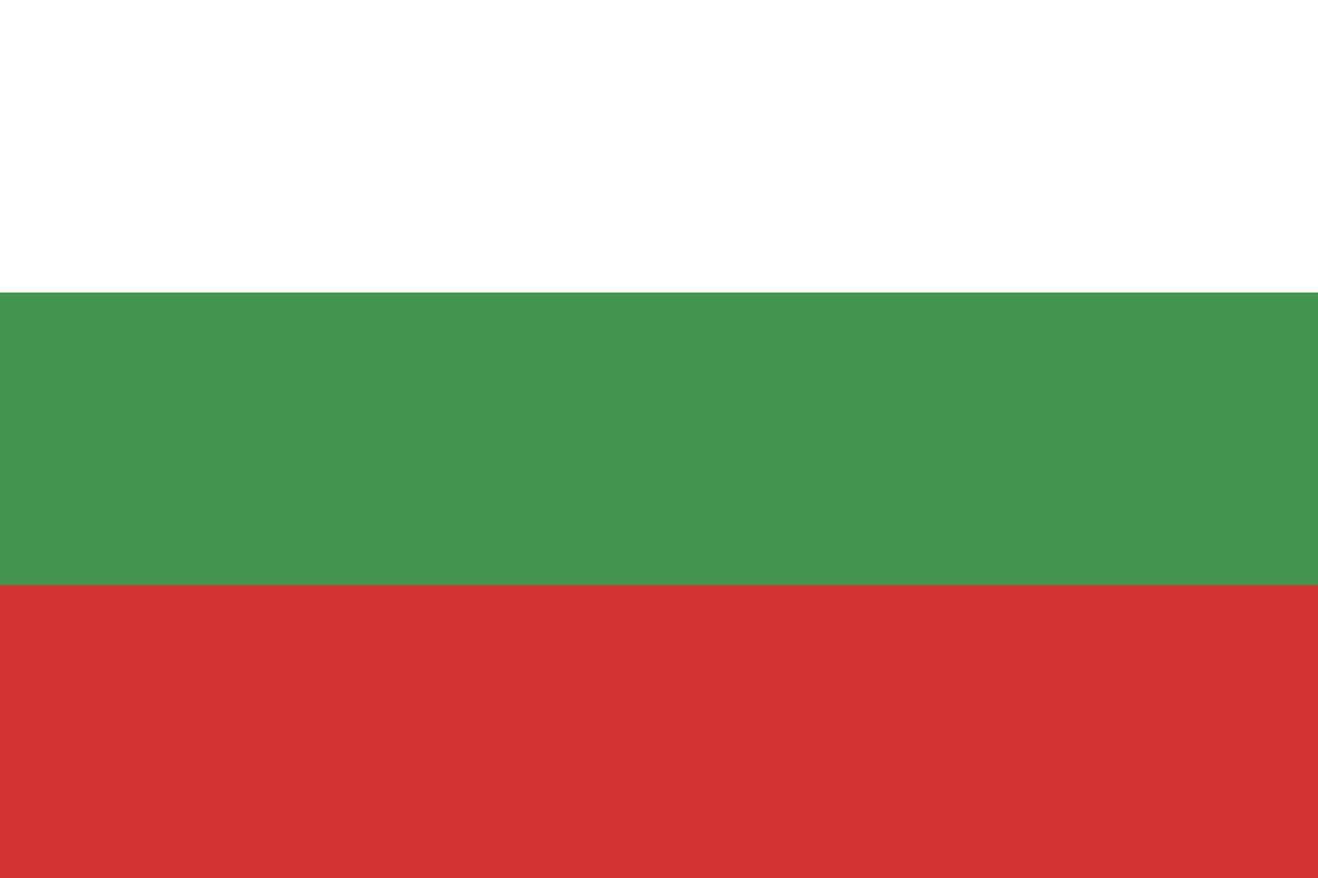 Bulgaria bandera nacional emblema gráfico elemento ilustración vector