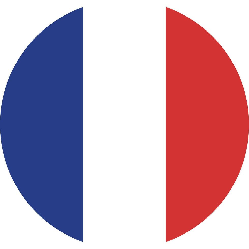 France flag national emblem graphic element illustration vector