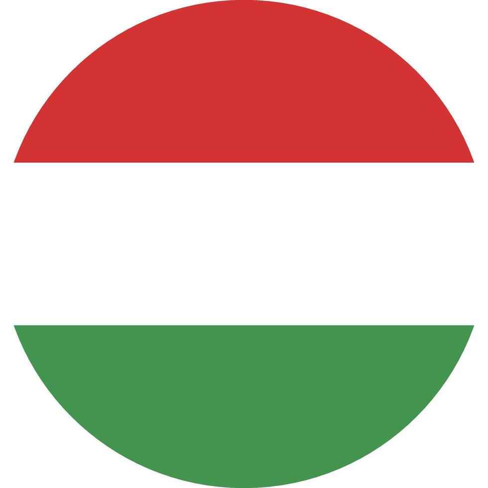 Hungary flag national emblem graphic element illustration vector