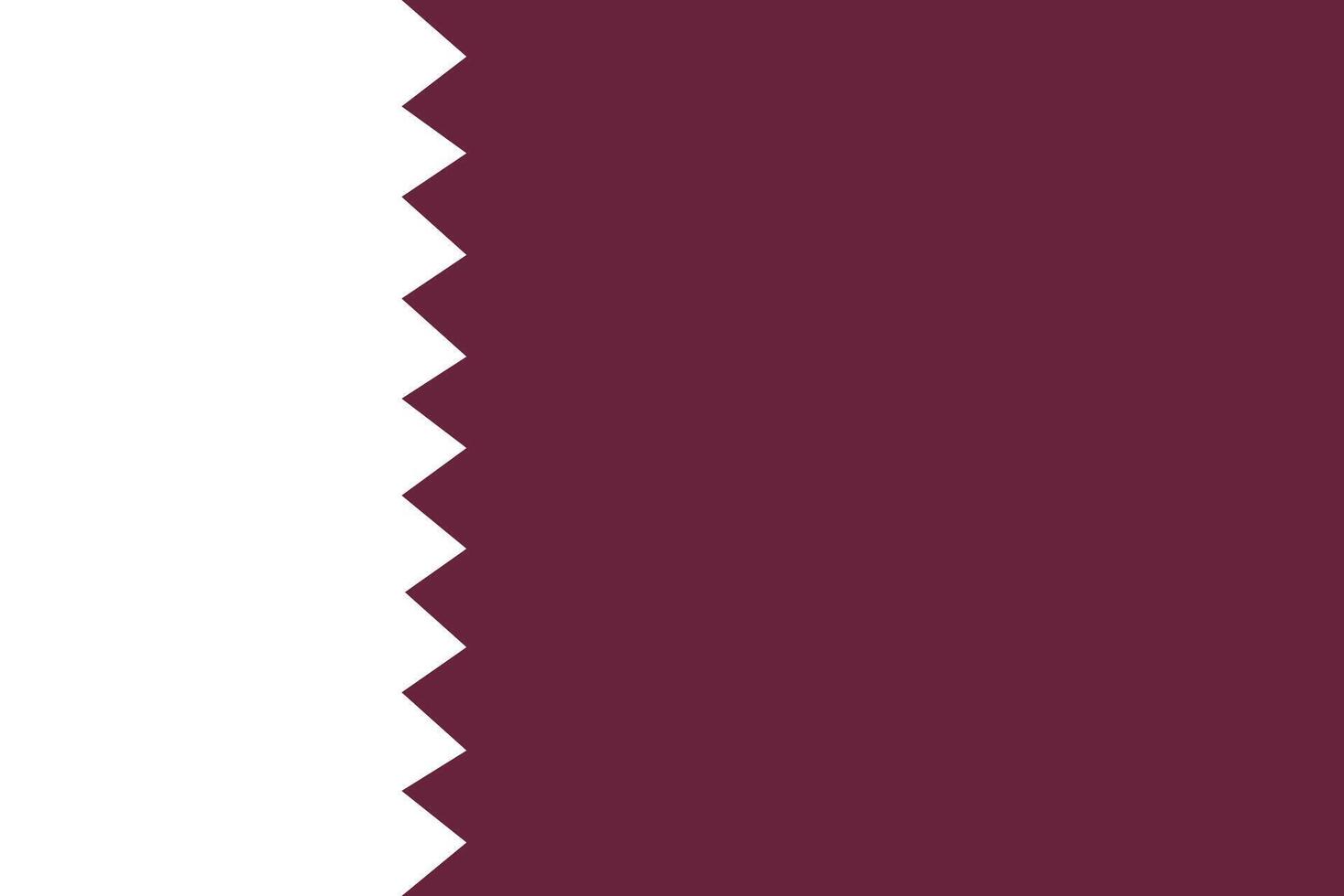 Qatar flag national emblem graphic element illustration vector