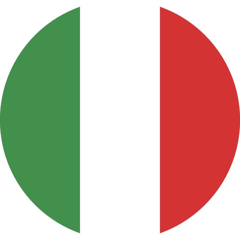 Italy flag national emblem graphic element illustration vector