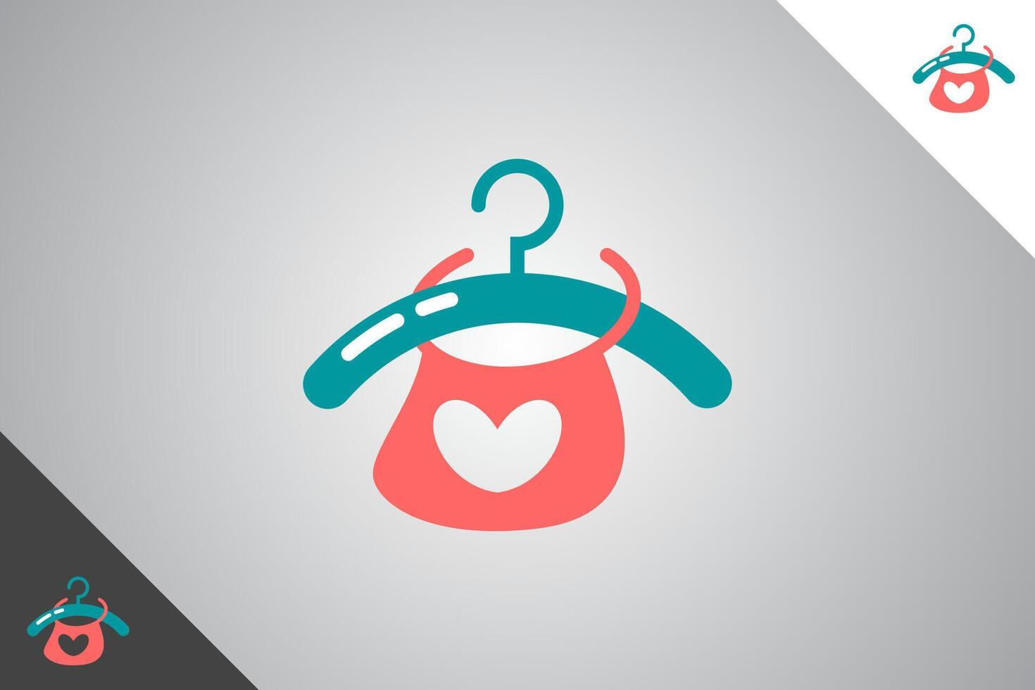 Family and kids design element. Babies, daycare and parenting logo identity template. Perfect logo for business related to daycare and parenting symbol business. Isolated background. Vector eps 10.