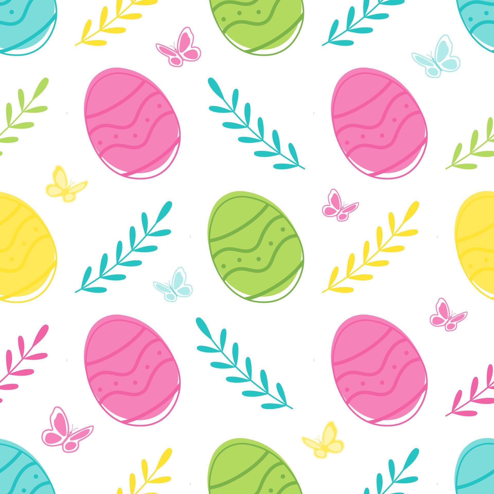 Simple Easter Patterns Easter simple pattern 37338419 Vector Art at Vecteezy