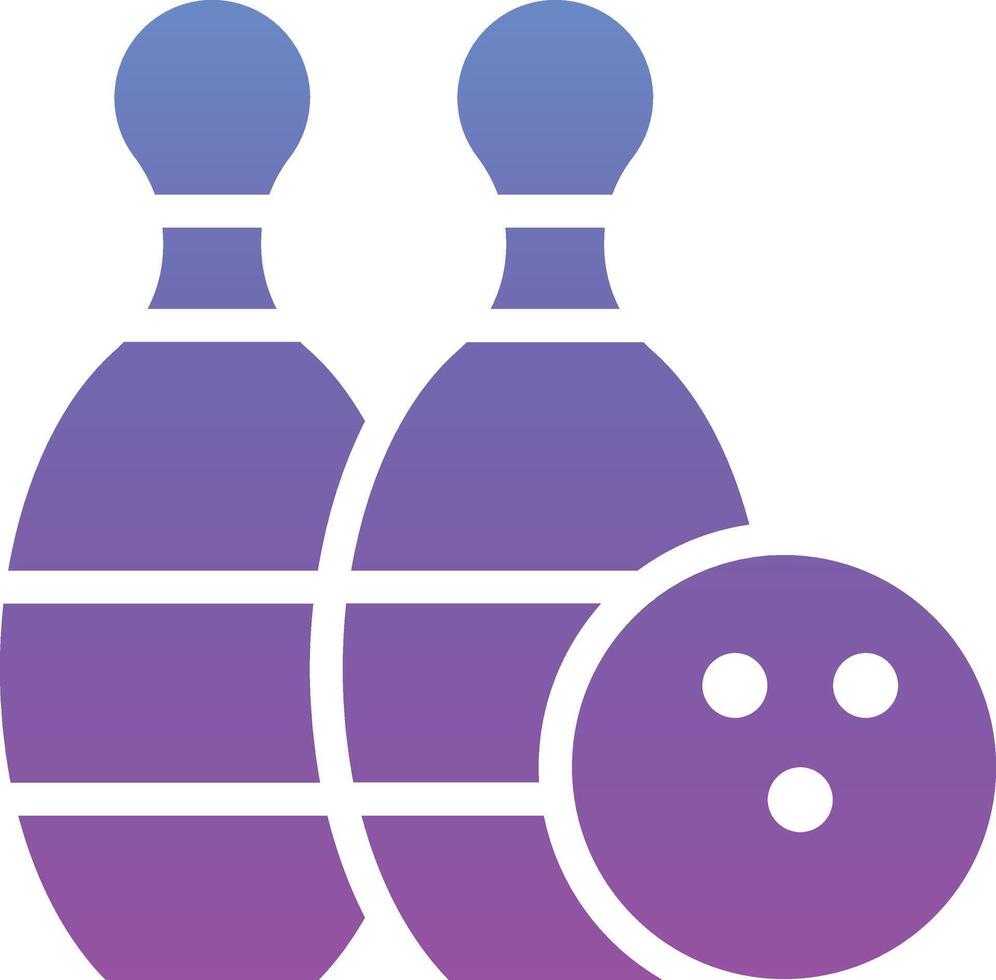 Bowling Vector Icon