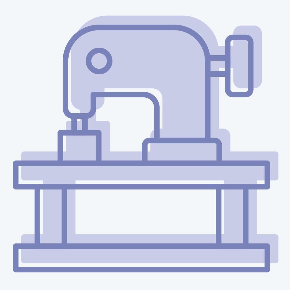 Icon Shoe. related to Shoemaker symbol. two tone style. simple design editable. simple illustration vector