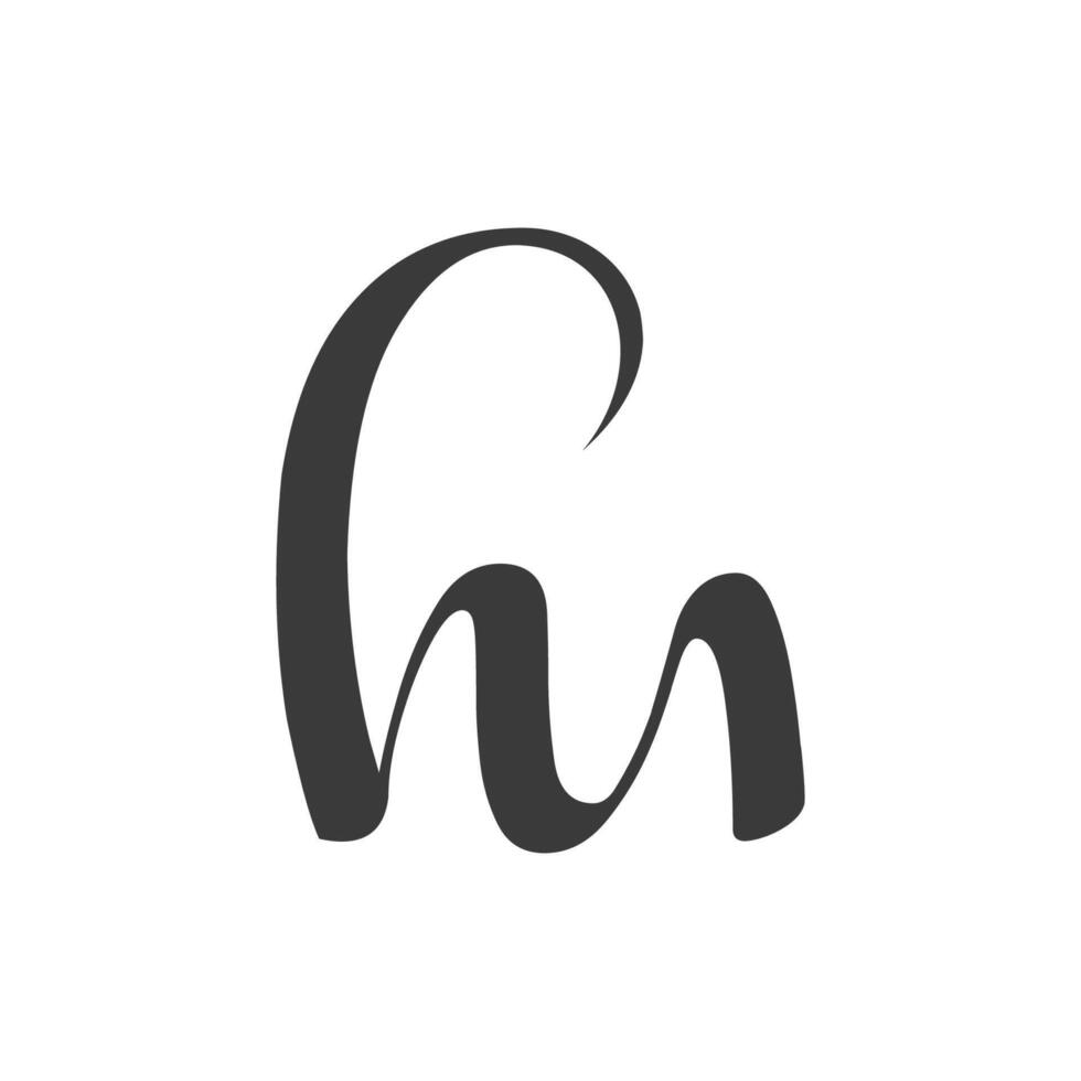 Initial mh letter logo vector template design. Creative abstract letter hm logo design. Linked letter hm logo design.