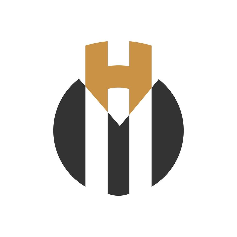 Initial mh letter logo vector template design. Creative abstract letter hm logo design. Linked letter hm logo design.