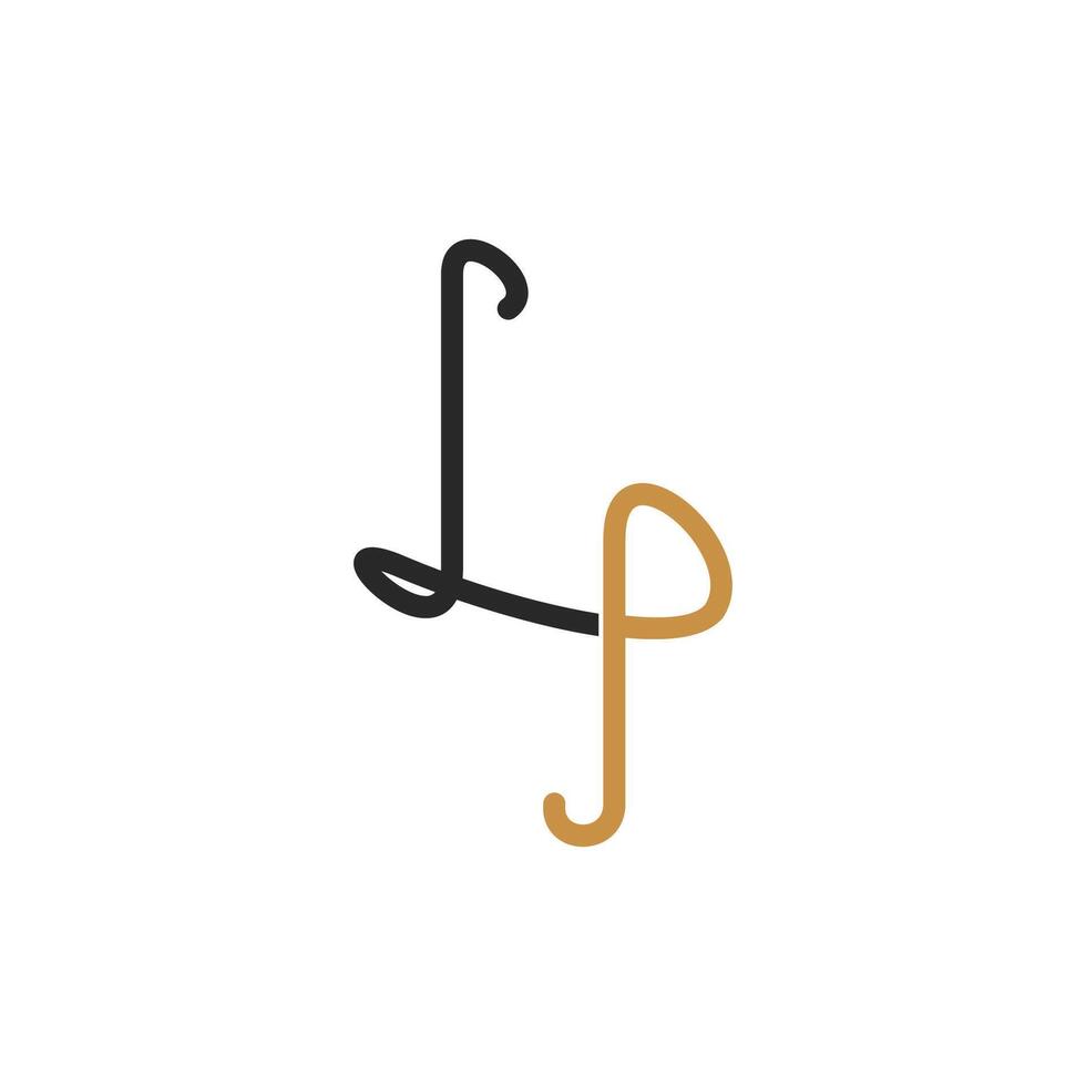 Initial lp letter logo with creative modern business typography vector template. Creative abstract letter pl logo design.