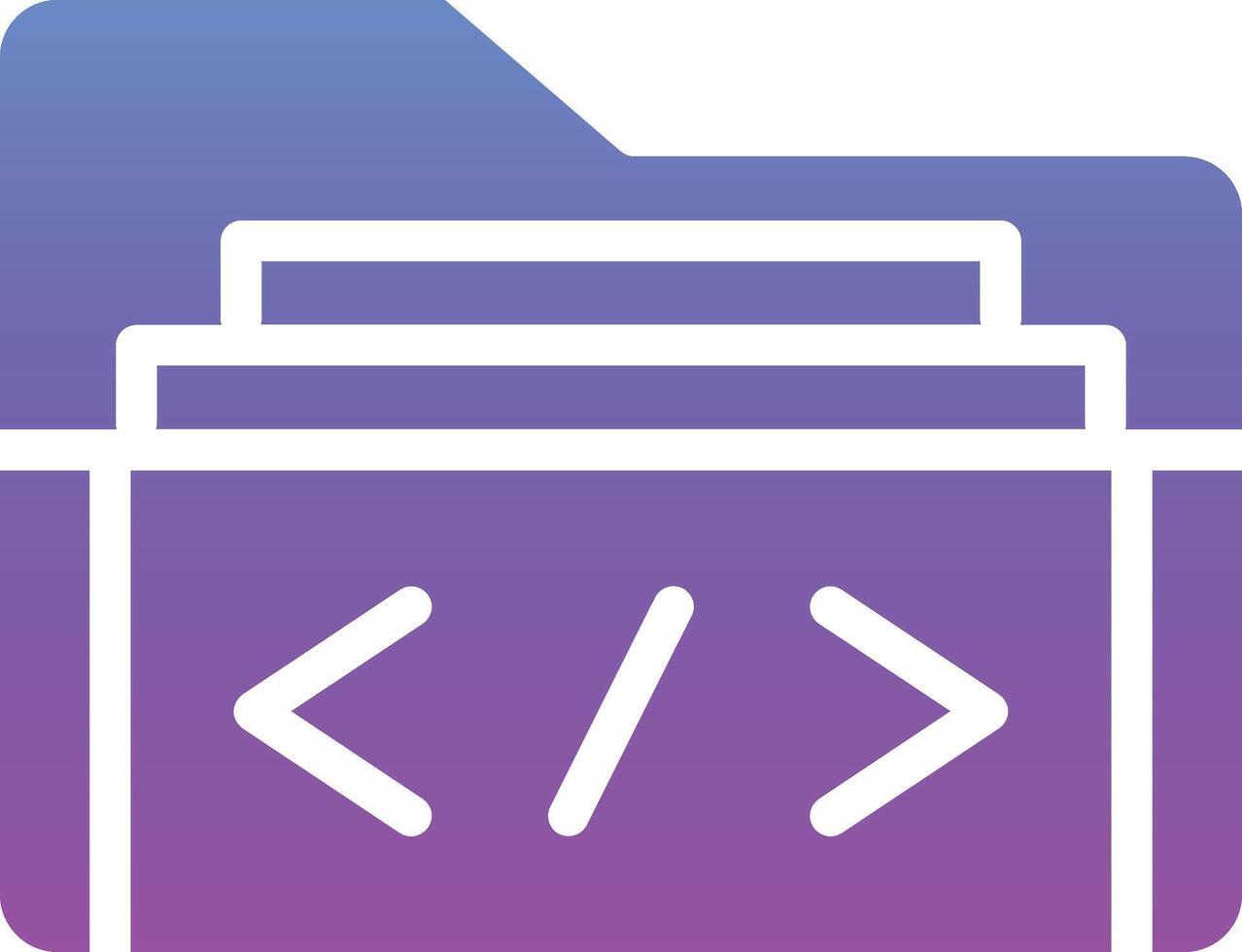 Coding Folder Vector Icon 37341435 Vector Art at Vecteezy