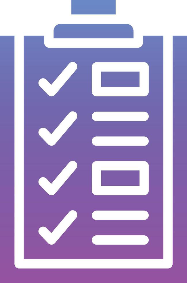 Checklist Vector Icon