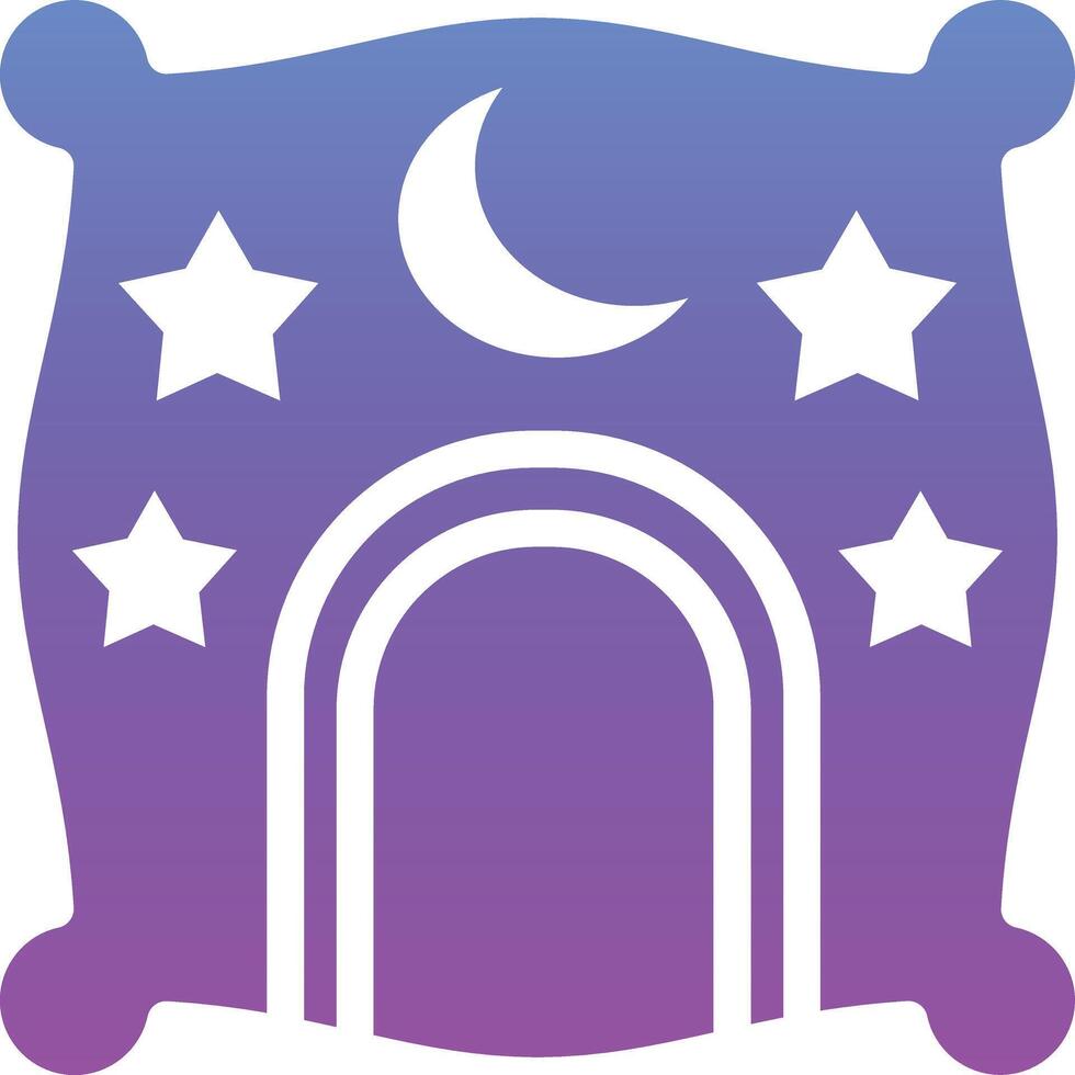 Baby Pillow Vector Icon