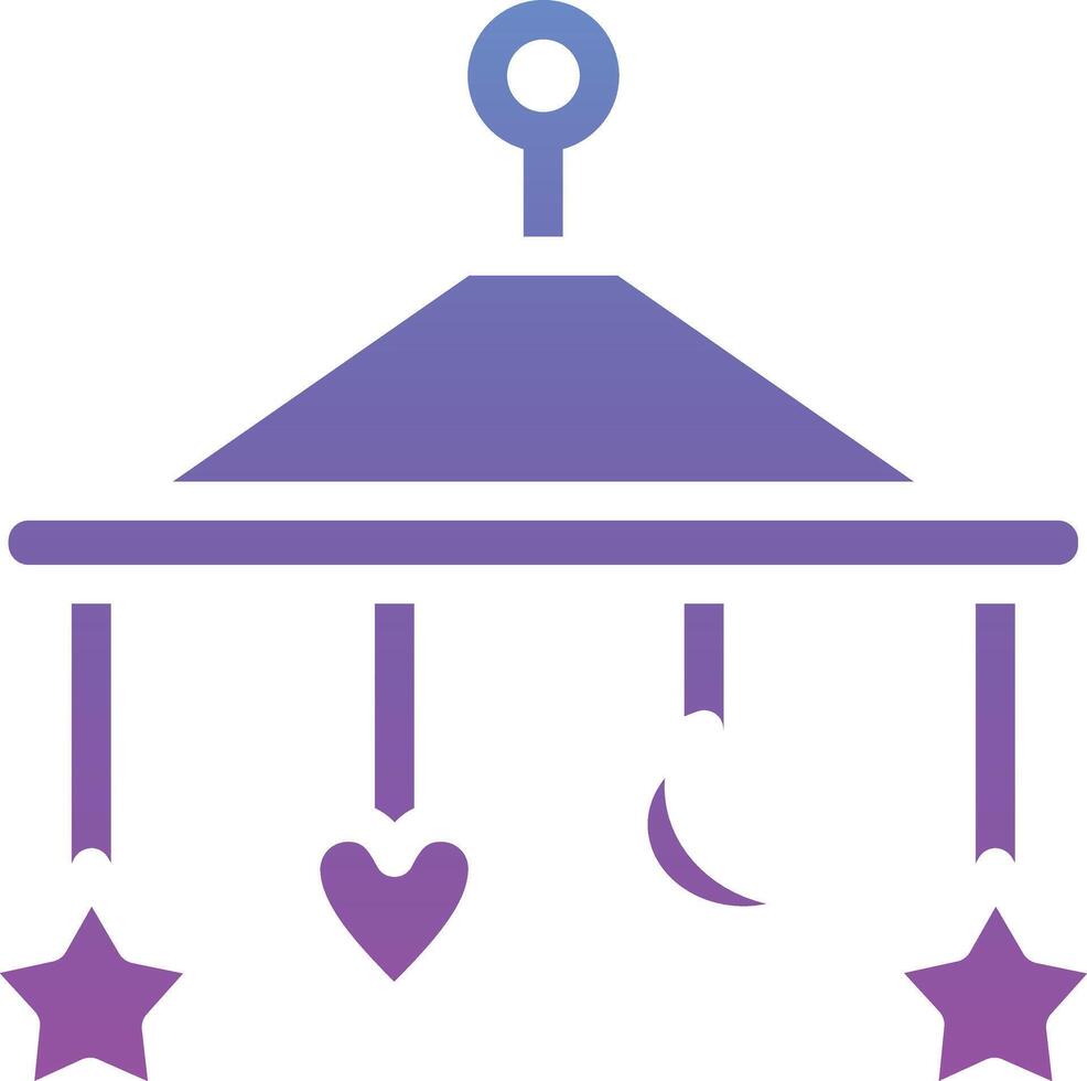 Baby Mobile Vector Icon