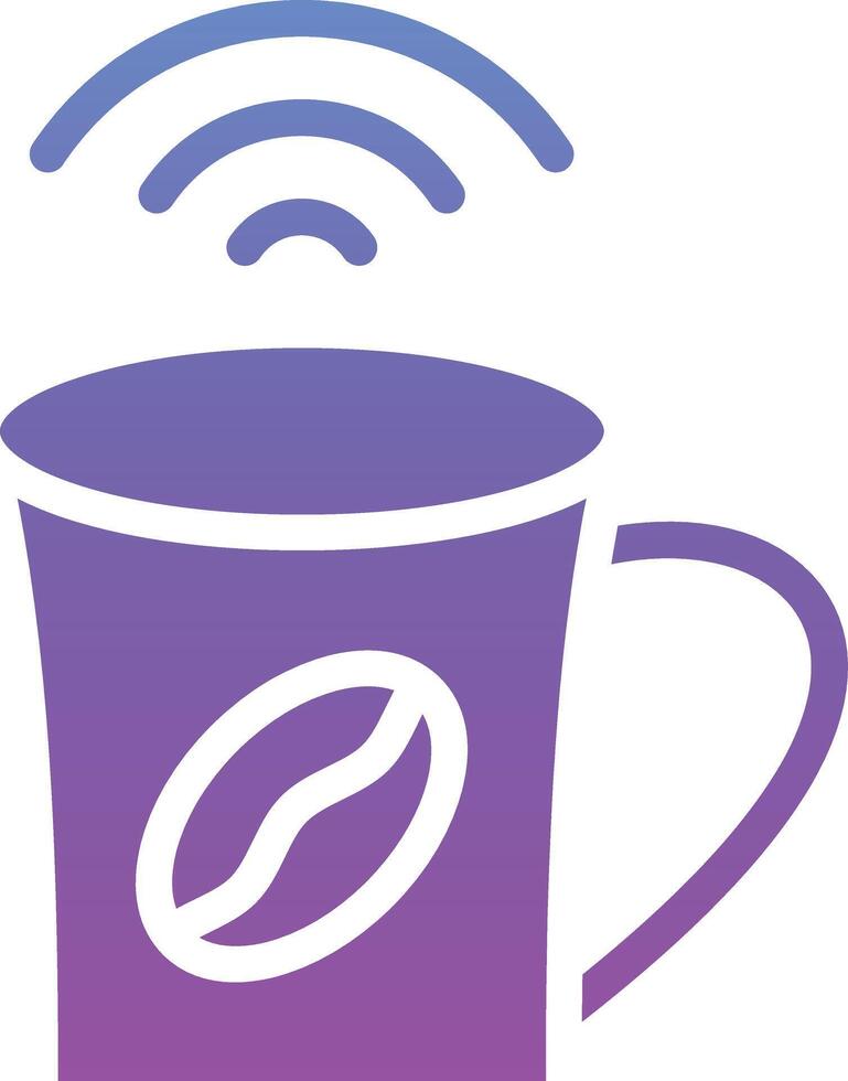 Cafe Wifi Vector Icon