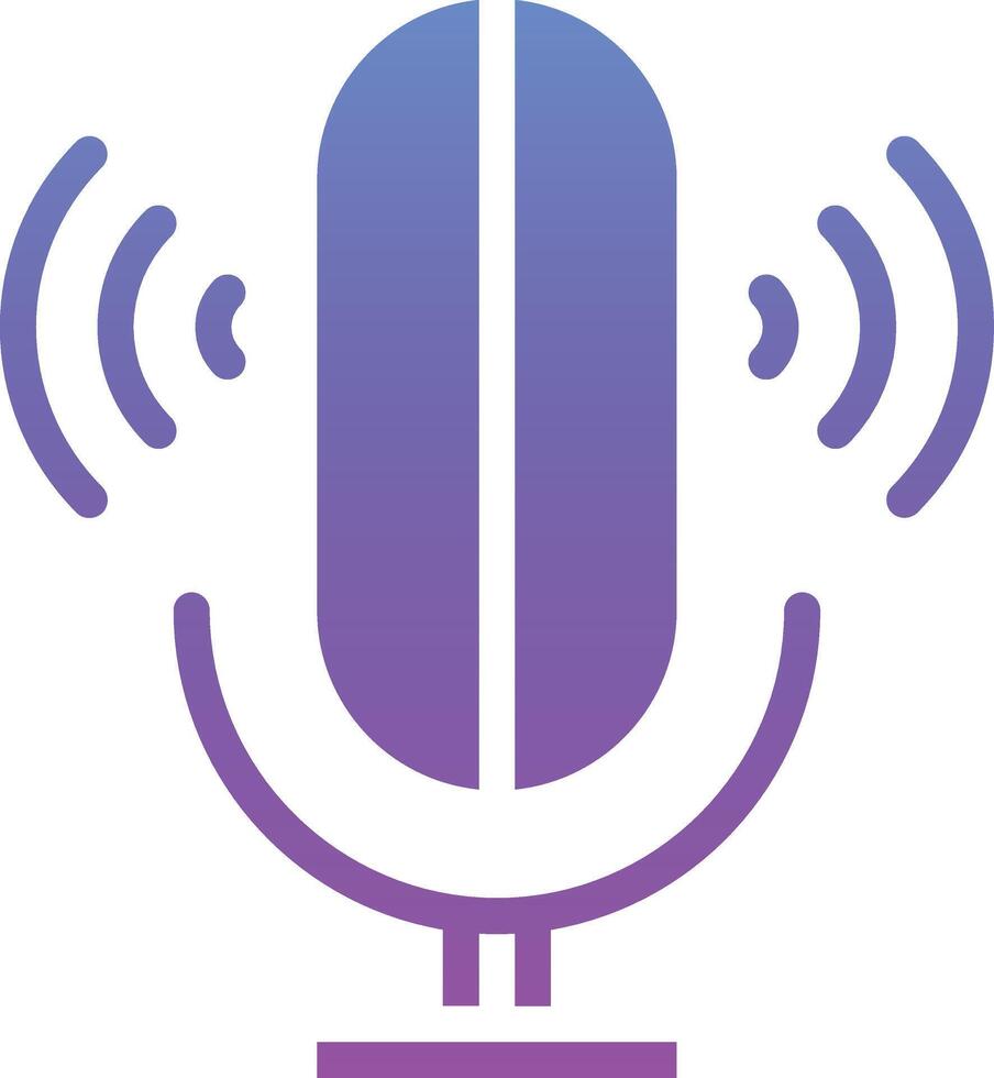 Voice Control Vector Icon