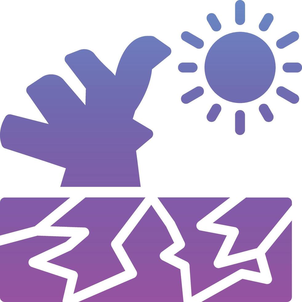 Drought Vector Icon