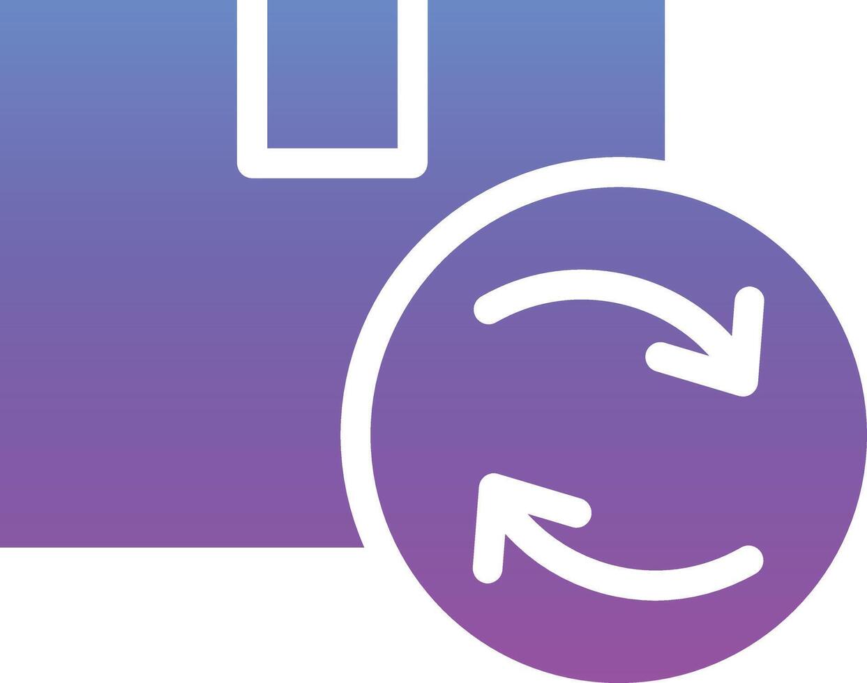 Return Delivery Vector Icon