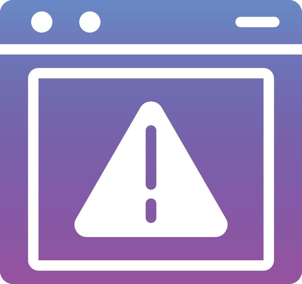 Error Vector Icon