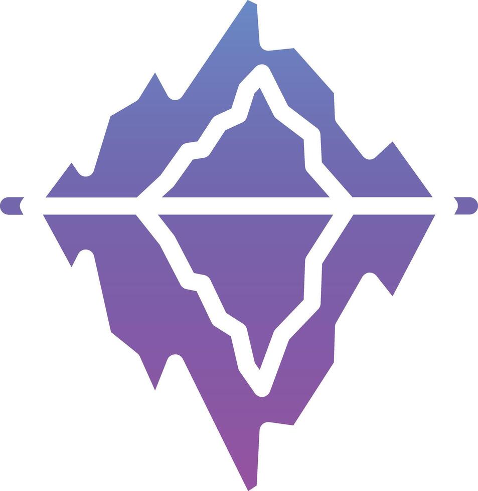 Iceberg Vector Icon