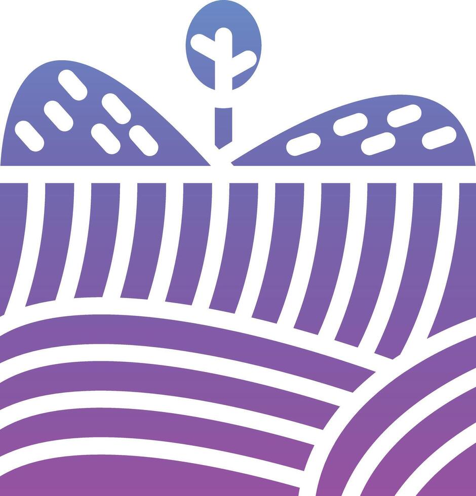 Agriculture Landscape Vector Icon