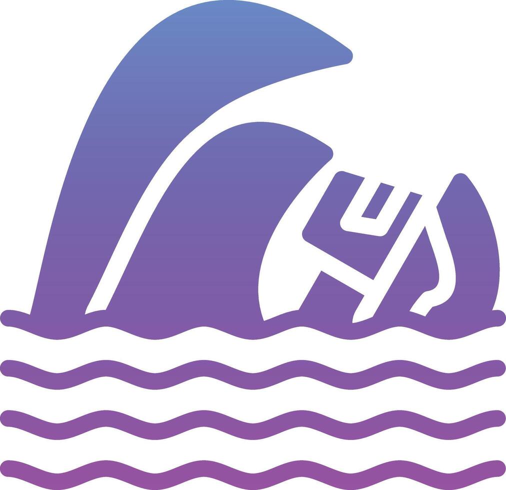 Tsunami Vector Icon