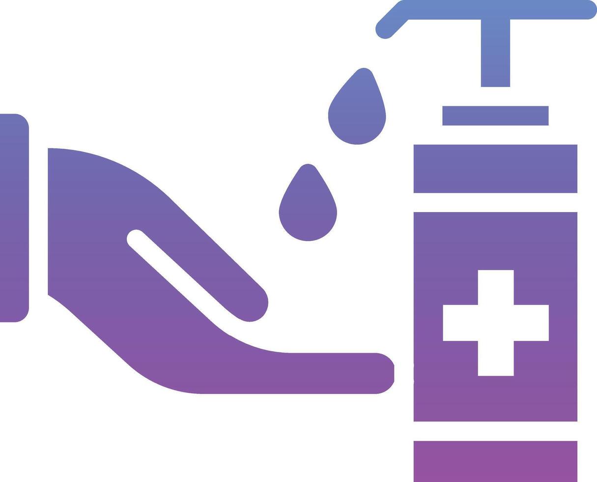 Hand Sanitizer Vector Icon