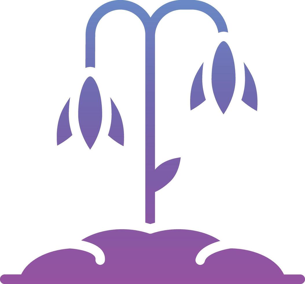 Snowdrop Vector Icon