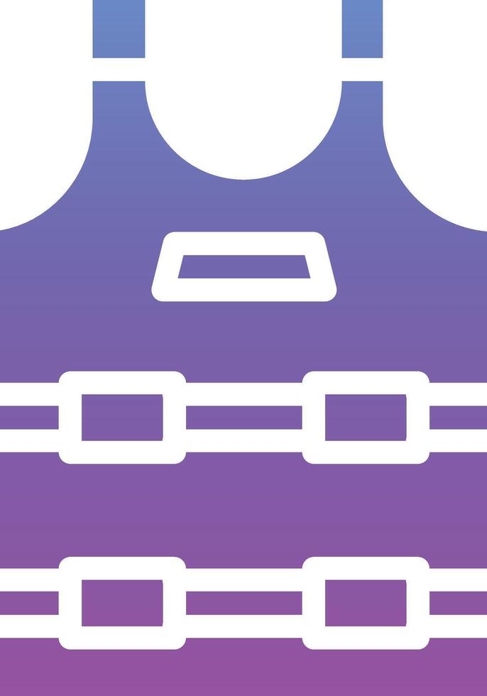 Bulletproof Vest Vector Icon
