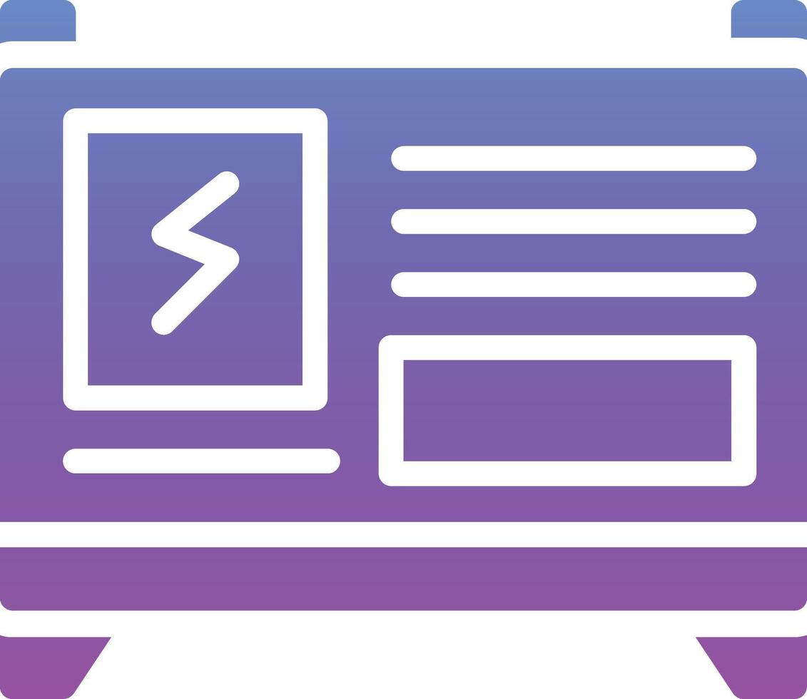 Generator Vector Icon