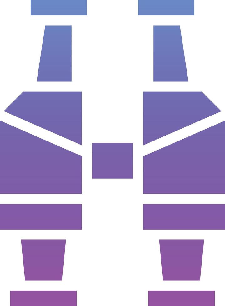 Army Bicoculars Vector Icon