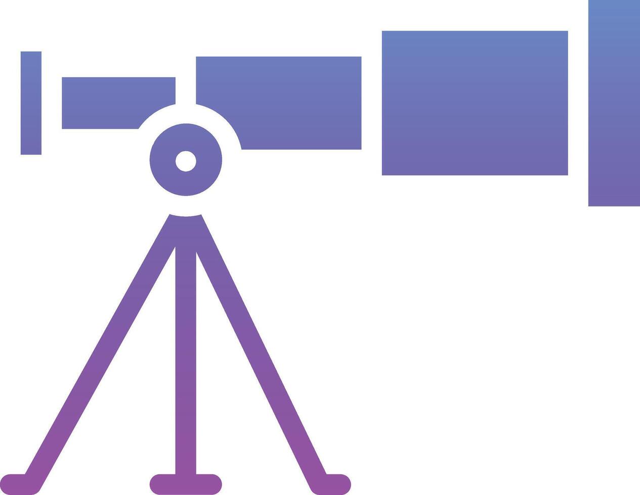 Telescope Vector Icon