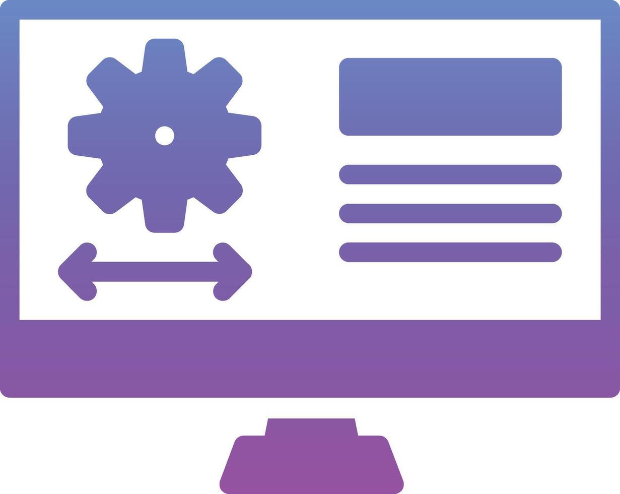 Cad Engineering Vector Icon
