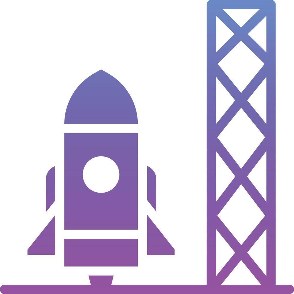 Space Shuttle Vector Icon