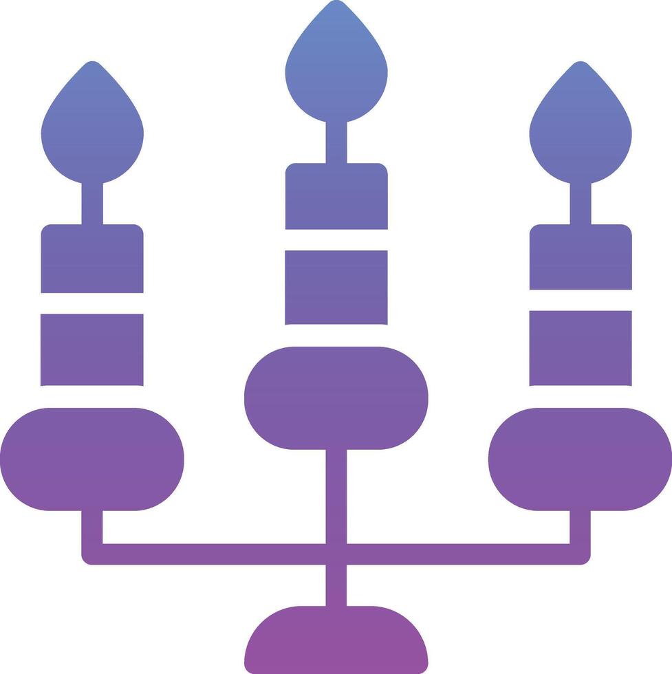 icono de vector de velas