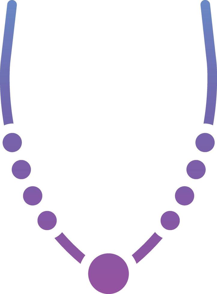 icono de vector de collar