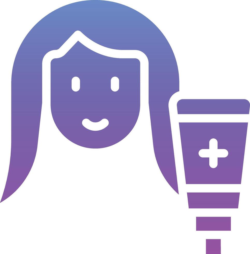 Hair Treatment Vector Icon