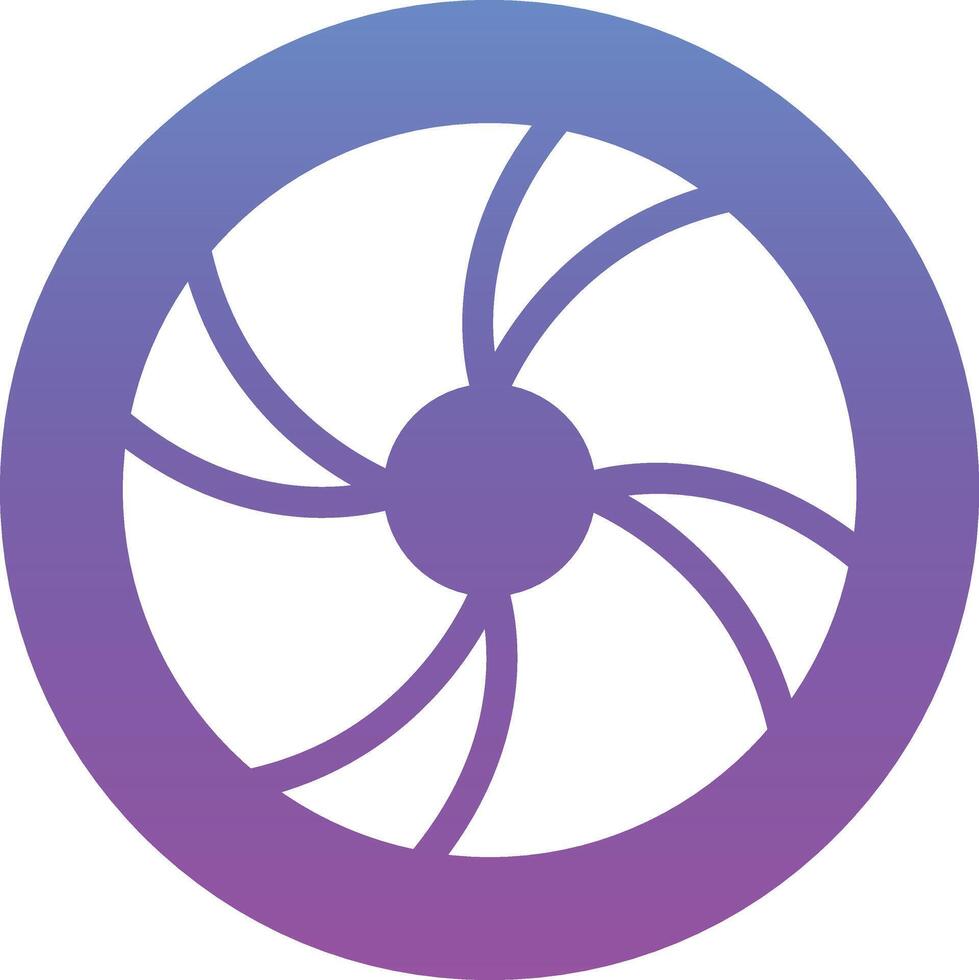 Wooden Wheel Vector Icon