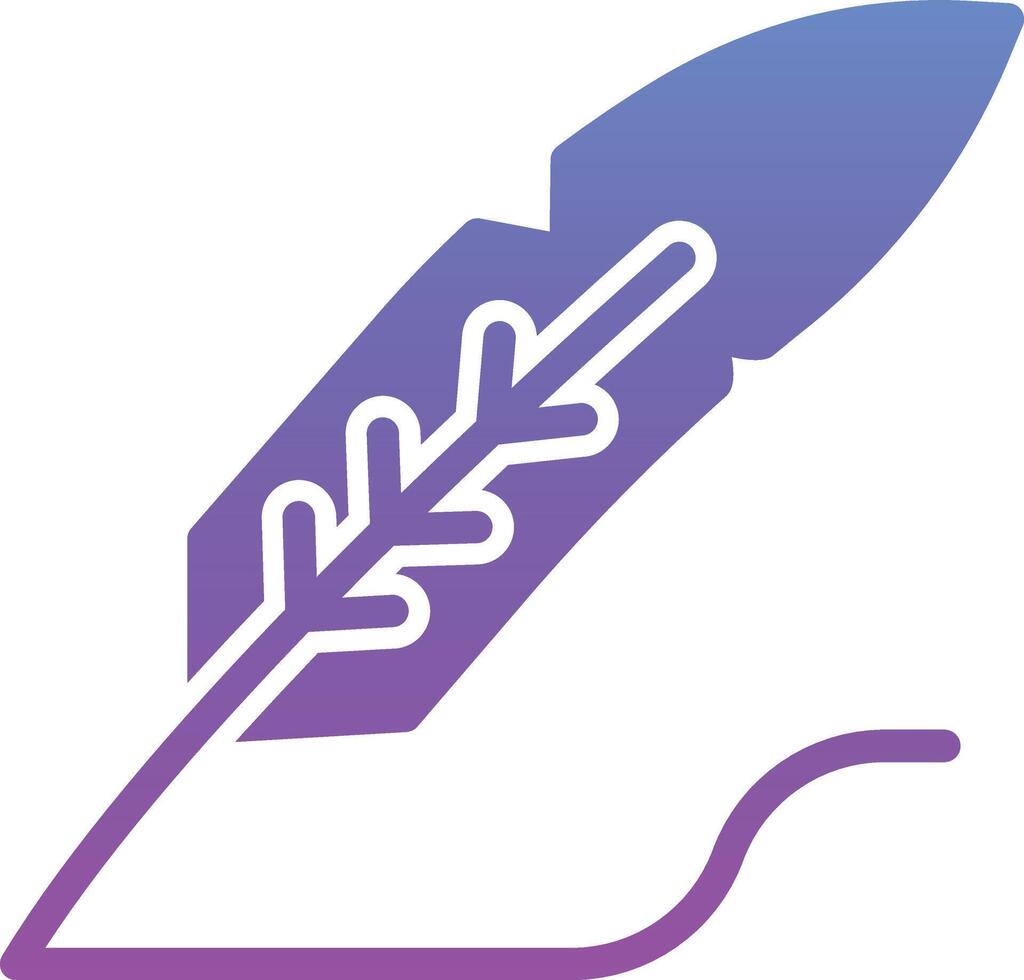 Feather Vector Icon