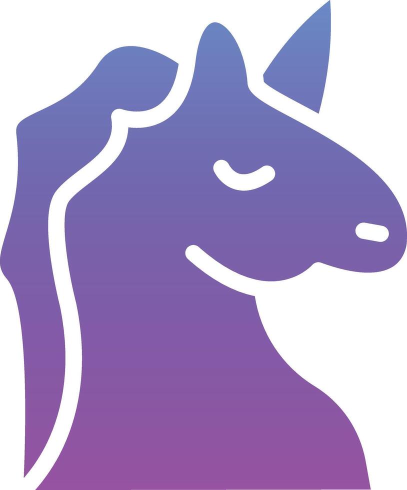 Unicorn Vector Icon