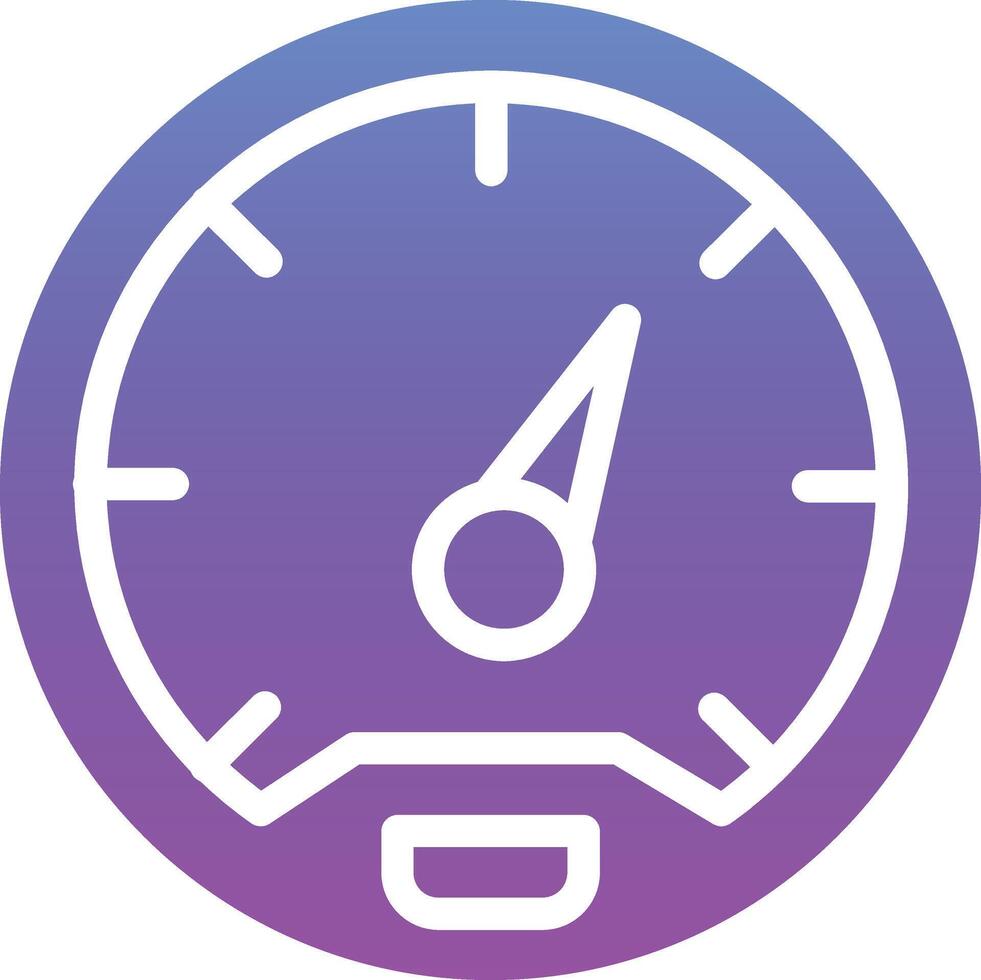 Tachometer Vector Icon