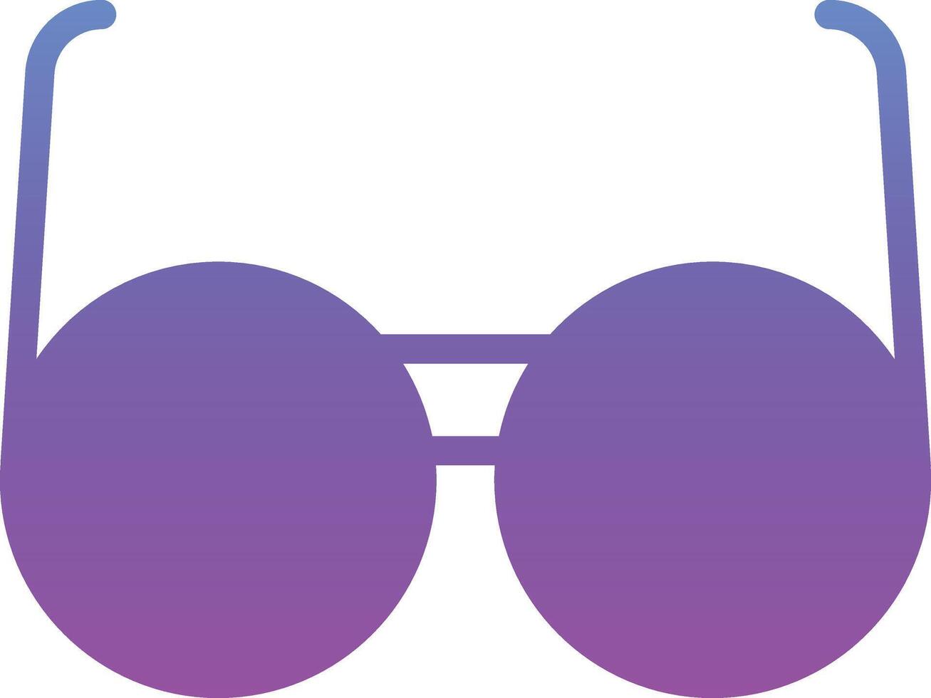 icono de vector de gafas