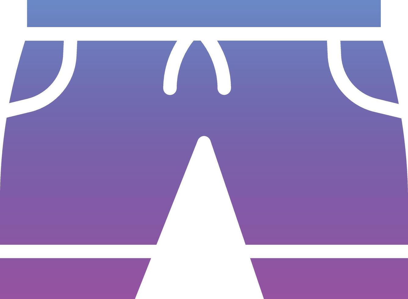 Men Swimsuit Vector Icon