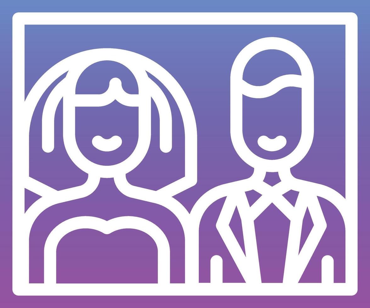 Wedding Photos Vector Icon
