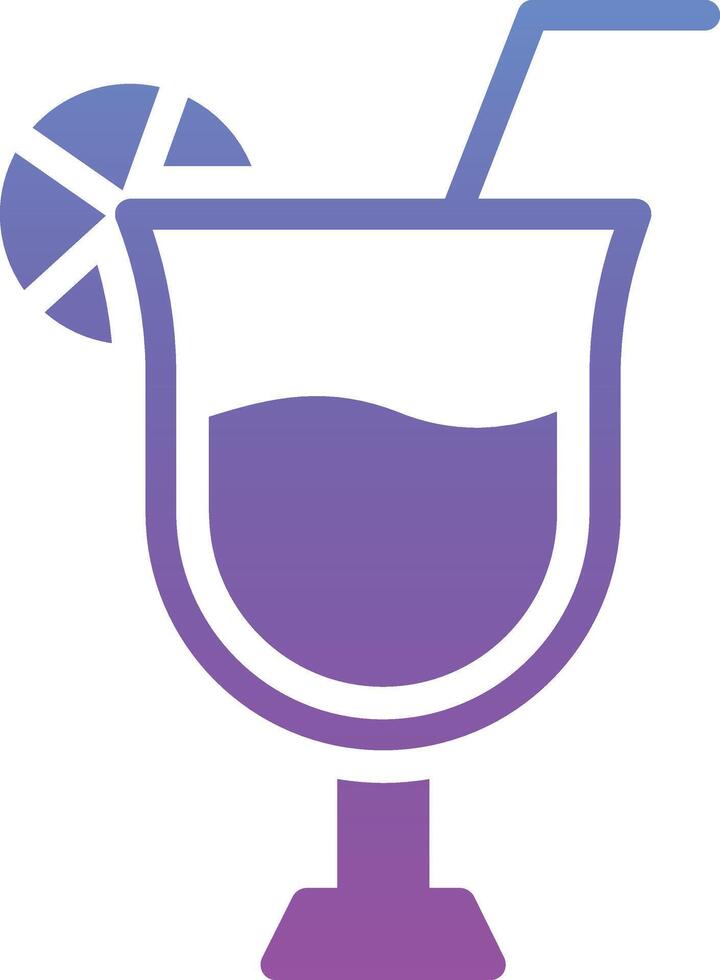 Summer Drink Vector Icon