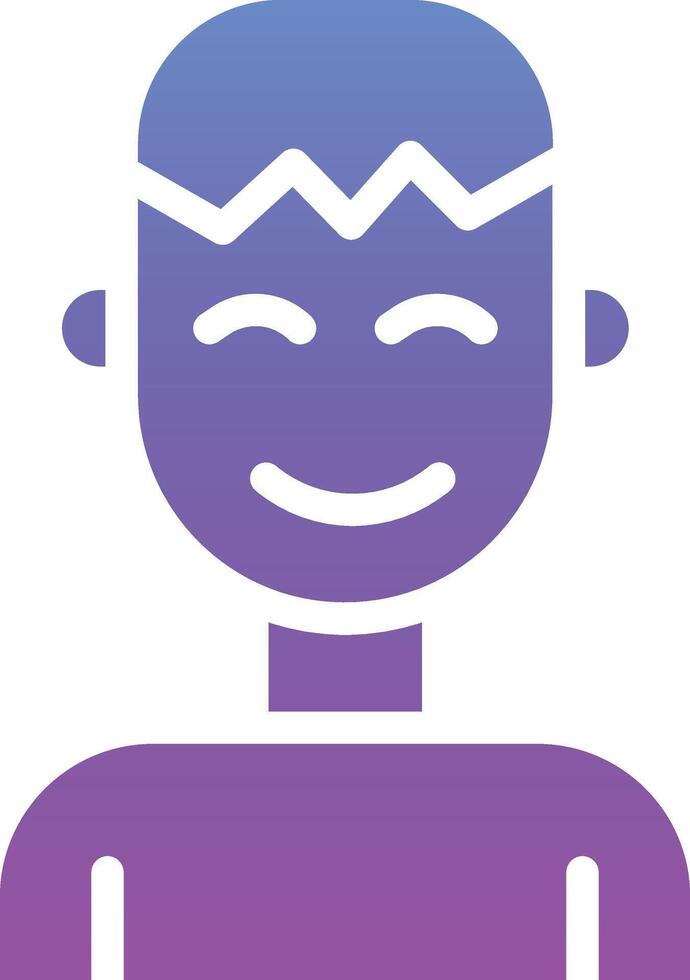 Smiling Man Vector Icon