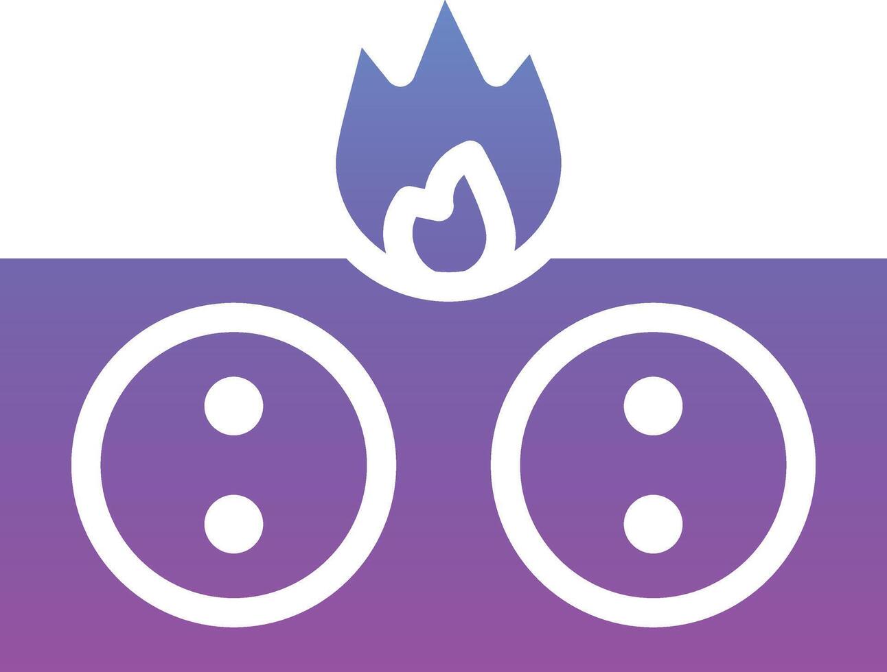 Electricity Fire Vector Icon