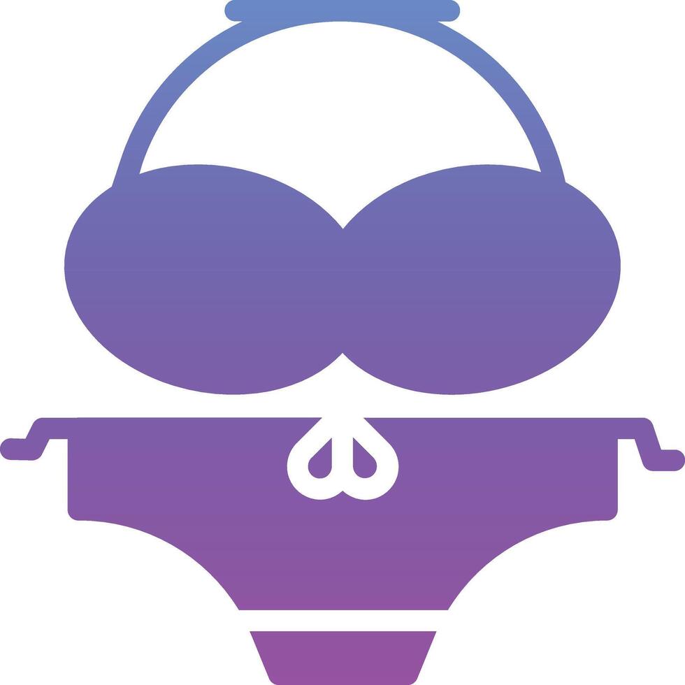 Women Swimsuit Vector Icon