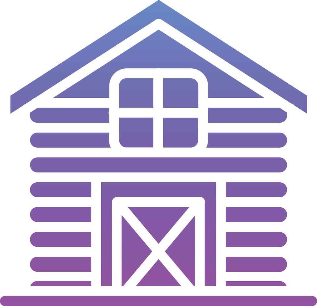 Cabin Vector Icon