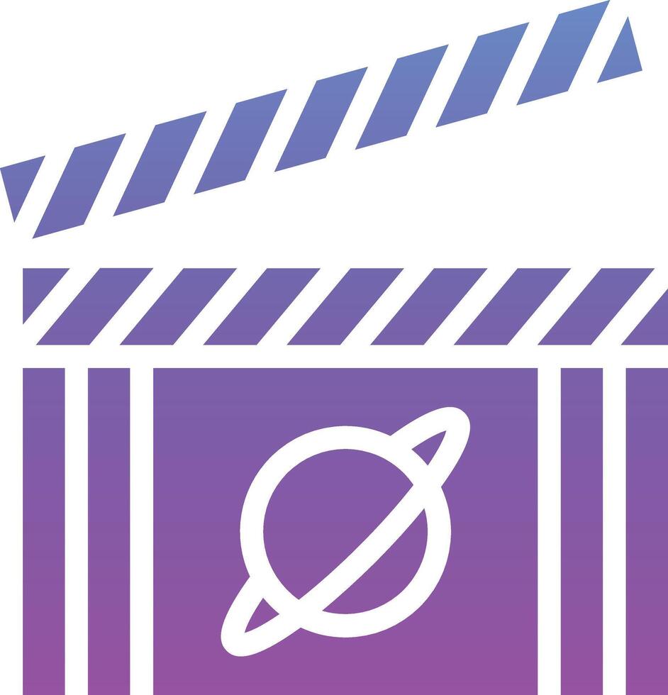 Sci fi Movie Vector Icon