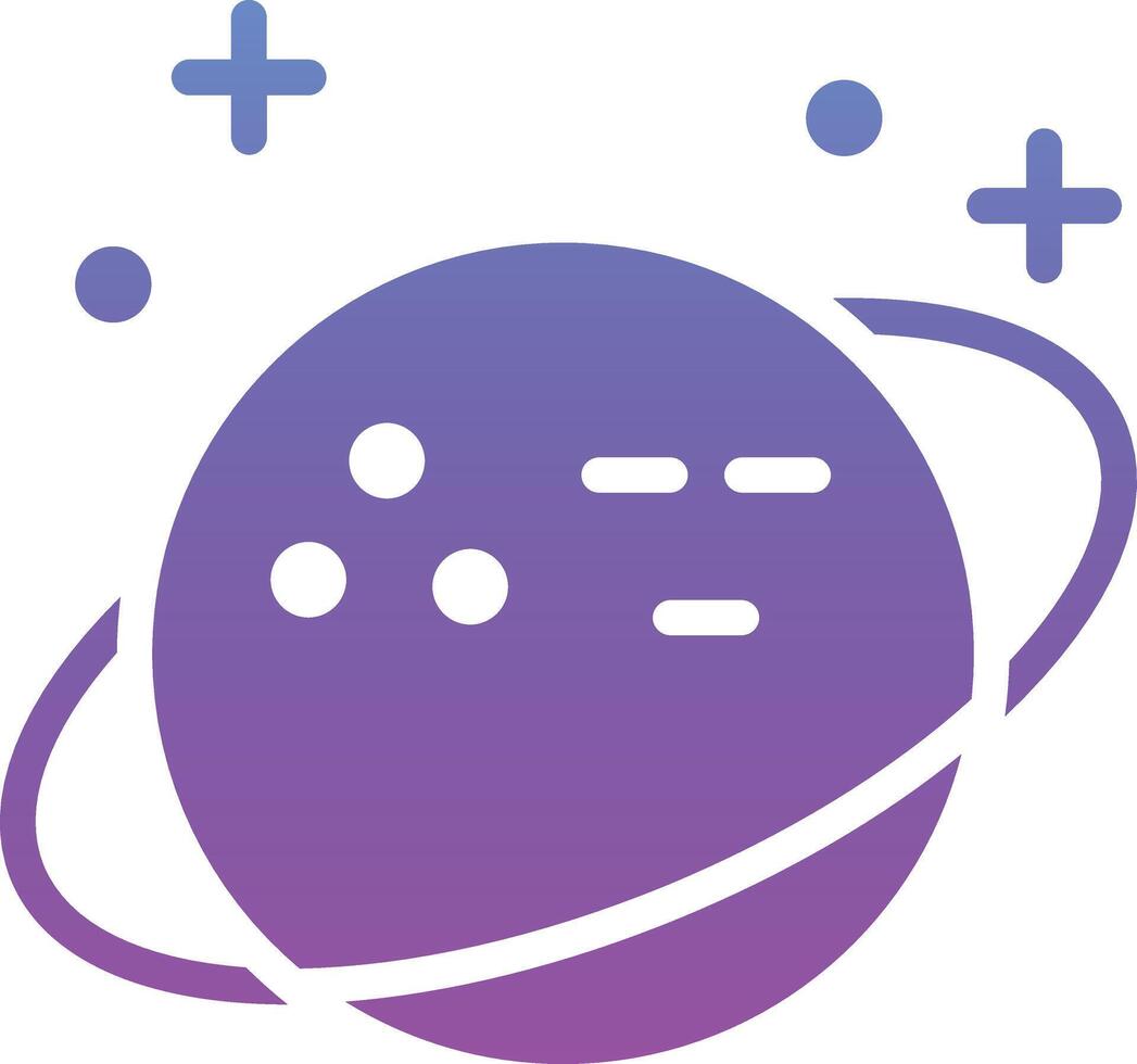 Saturn Vector Icon